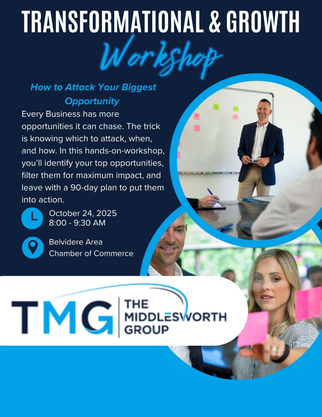 TMG Transformational & Growth Workshop Series Photo - Click Here to See